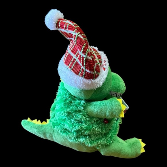 Tree Rex Animated Musical Christmas Plush Dinosaur Rockin Round Christmas Tree - Picture 5 of 8